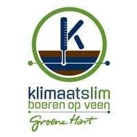 Logo Klimaatslim boeren op veen in het Groen Hart